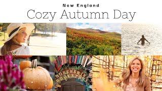 *AUTUMN IN NEW ENGLAND* | Antiques, Cafe Bookshop, Cold Swim, Hapa Zome, Fall Foliage, Garden Center