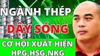 Cổ phiếu THEP DẬY SÓNG| Cơ hội đầu tư HPG, HSG, NKG | Quang Dũng DBD