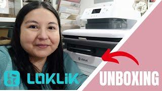 UNBOXING: Plotter de corte y prensa térmica de LOKLIK @LOKLiKOfficial