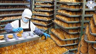 Clean Korean food factory! Citrus chip cookies, mini pancakes, pear bread