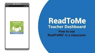 ReadToMe Teacher Dashboard | School Edition | How to use in classroom  | Hinglish