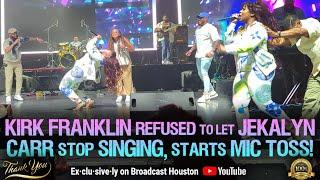 Exodus Fest 2023: JEKALYN CARR Has PASSIONATE PRAISE PARTY, KIRK FRANKLIN Mic Toss w/ MAVERICK CITY!