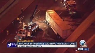 Drowsy driver has warning for everyone