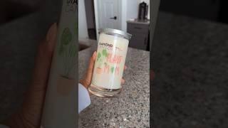 Mother’s Day candle unboxing!  Diamond Candles!