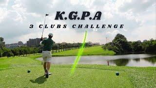 I PLAYED KELAB GOLF PERKHIDMATAN AWAM (KGPA) WITH JUST 3 CLUBS. #BREAK80