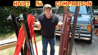 Engine Hoist Review * Harbor Freight vs Excalibur (U.S.A.) Comparison * Old vs New