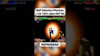 Ralf Galactica Phantom vs King KOF 98 #kofnodead #kof #kof98 #arcade #shorts #arcadegames