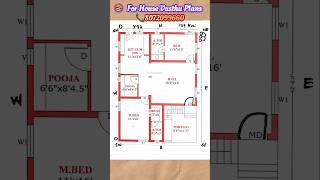 South facing House Plan | 159kuli #ambalvasthu #yanaimanai #buildingage93years #2bhk #agnimoolai