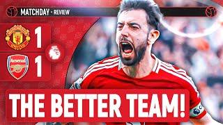 Deserved To WIN! Man United 1-1 Arsenal | LIVE Match Review