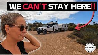 STRUGGLING TO FIND A CAMP SITE | REALITY OF LIVING ON THE ROAD - Caravanning Australia E138