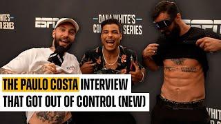 THE PAULO COSTA INTERVIEW THAT GOT OUT OF CONTROL! (NEW)