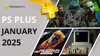 PS PLUS JANUARY 2025 FREE GAMES / JANUARY MONTHLY GAMES 2025 PS PLUS ESSENTIAL