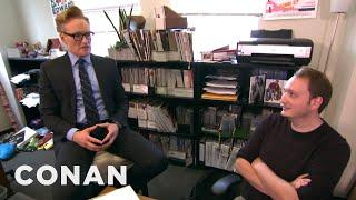 Conan Gives Staff Performance Reviews | CONAN on TBS