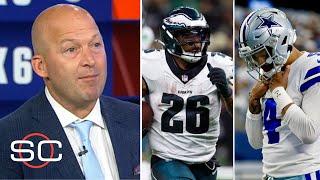 NFC East is WILD! - Tim Hasselbeck reacts to Eagles top Saints, Cowboys' embarrassing loss to Ravens