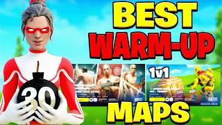 The BEST Warm-up Maps that GIVES You WINS!