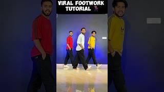 VIRAL FOOTWORK TUTORIAL  #footworkdance  #footworktutorial  #shuffledance #shuffle #ytshorts