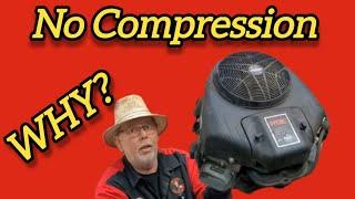 No Start, No Compression V twin INTEK Briggs and Stratton