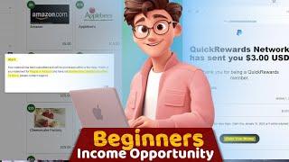 The Most Suitable Survey Site For Beginners । QUICK Reward । Make Money 2025