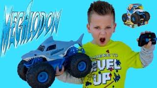 Monster Jam Megalodon Storm All-Terrain Remote Control Monster Truck Toy