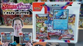 Dondozo Scarlet Violet Blister Pack Opening