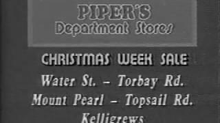 Pipers Department Store Commercial and OZFM Promo from December 1988