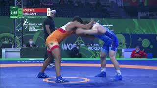 1/2 FS - 79 kg: B. GOURAV (IND) v. A. USMANOV (RUS)