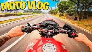 MOTO VLOG COM MINHA HORNET NOVA !!! 