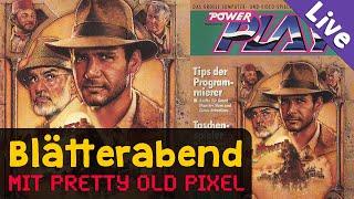 Blätterabend 2025  Power Play 9/1989 mit @PrettyOldPixel (Livestream-Aufzeichnung)