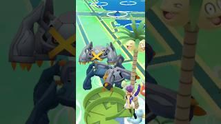 Shiny metagross or scam? #shorts #shiny #evolved #ultragoo #metagross #pokemon #rare #spawn