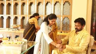 Chiranjeevi Celebrating Rakhi With His Family Members and Pawan Kalyan