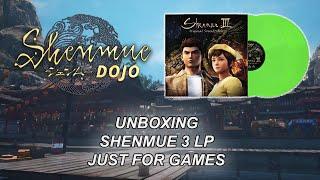 Shenmue Dojo Unboxing: Shenmue 3 LP from Just for Games