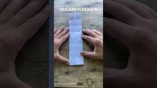 EASY FLEXAGON ORIGAMI TUTORIAL | PAPER INFINITY ORIGAMI FOLDING | PAPER ANTISTRESS | PAPERCRAFT