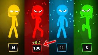 It's not fake  See for yourself ‼️ | Stickman party | Gameplay  1 2 3 4 Player