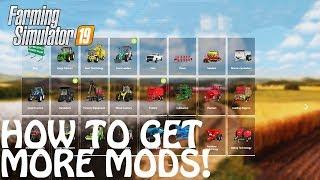 HOW TO GET MORE MODS in Farming Simulator 2019 | THE BEST WAY TO GET NEW MODS | PS4 | Xbox One