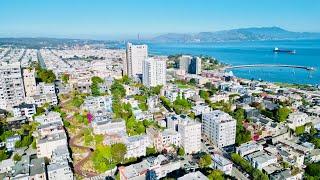 Fisherman’s Wharf - Drone View of San Francisco