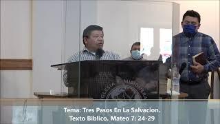 Hno. Cristobal Flores. Tres Pasos En La Salvacion