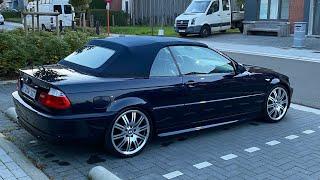 BMW E46 CABRIO 19 Inch style 67 walk around after handwash