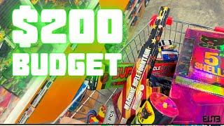 $200 Budget Fireworks Shopping | ELITE FIREWORKS