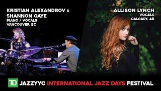 Jazz Home Delivery welcomes Allison Lynch and Kristian Alexandrov & Shannon Gaye