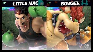 Super Smash Bros Ultimate Amiibo Fights   Request #6586 Little Mac vs Bowser