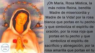 La mejor oracion a maria la rosa mistica