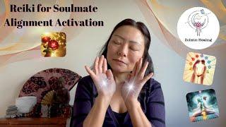 Soulmate Alignment Activation | Past Lives, Cord Cutting | Harmony | Reiki Energy & Sound Healing