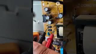 Samsung Led Tv Repair | Samsung Led Tv Power Supply Repairing  #viralshorts #shortvideo #shorts