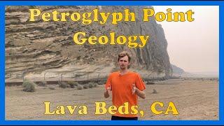 Geology of Petroglyph Point, Lava Beds, California | BetterGeology