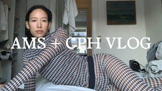 AMSTERDAM + CPH FASHION WEEK VLOG