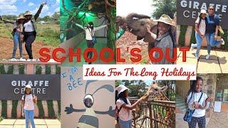 VLOG Pt.1 | Long School Holiday Plans In Nairobi with Kids | Giraffe Centre, Nairobi Museum, SWT