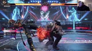 PRSP GAM3OVER88 TEKKEN 8 GAMEPLAY having fun learning teqniqes