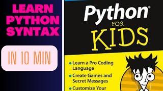 How to Learn Python Code Structure in 10min|| Python for Beginners||Learn Python Syntax in 10min||