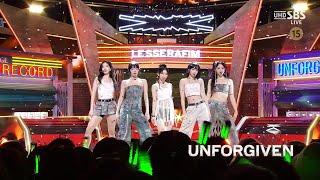 LE SSERAFIM (르세라핌) - UNFORGIVEN (언포기븐) (feat. Nile Rodgers) Stage Mix 무대모음 교차편집