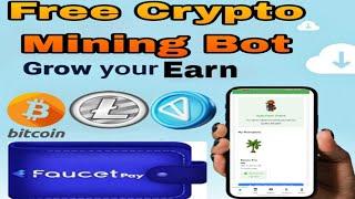 Earn FREE Crypto (BTC, LTC, USDT, TON) Every 3 Minutes! | Fruit Crypto Farm Bot